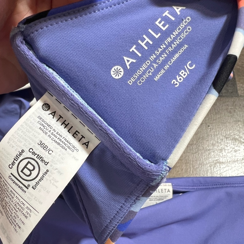 Athleta Swim‎ Suit - Sm/Med - Picture 4 of 4